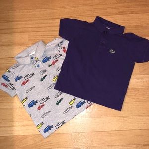 Toddler Boys Lacoste Polos
